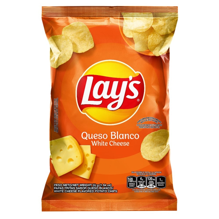 Lays Queso Blanco 55 gr